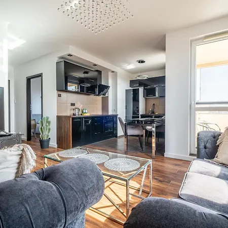 Apartment Kaskada Parking & Balcony By Axel Gdynia