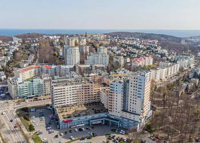 Apartment Kaskada Parking & Balcony By Axel Gdynia